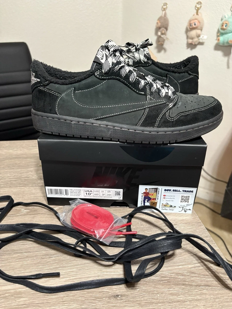 Jordan 1 Retro Low OG SP x Travis Scott Black Phantom for Sale