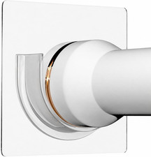 Shower Curtain Rod Holder, Shower Rod Holder with Strong Adhesive,4Pcs