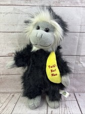 World's Best Mom Gorilla Plush Stuffed Animal Monkey Holding Banana Soft Toy