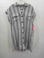 Pre-Owned Madewell White Size Small Knee Length Sleeveless Dress