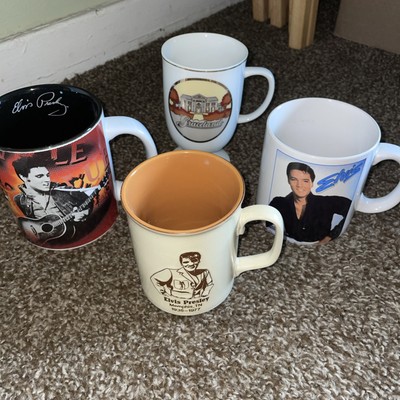 4 ELVIS PRESLEY MUGS!!!