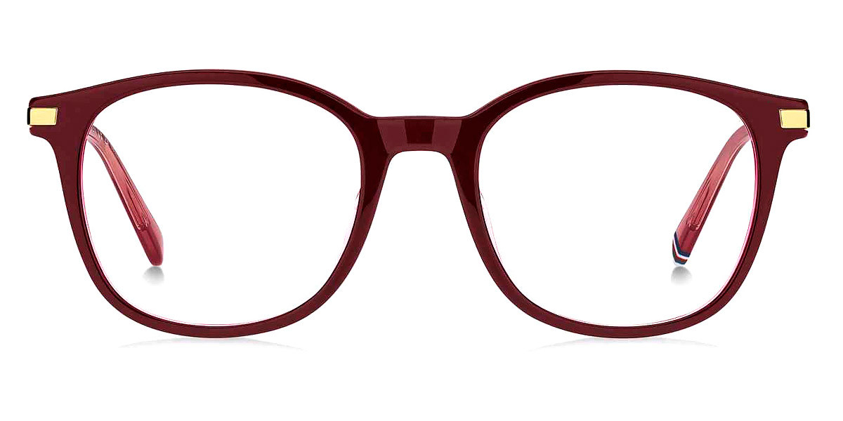 Женские очки Tommy Hilfiger THF бордово-розовые 50 мм новые 100 подлинные 27390₽