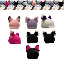 Ski Helmet Cover Cute Soft Skiing Helmet Accessory for Snowboard Ski Helmets