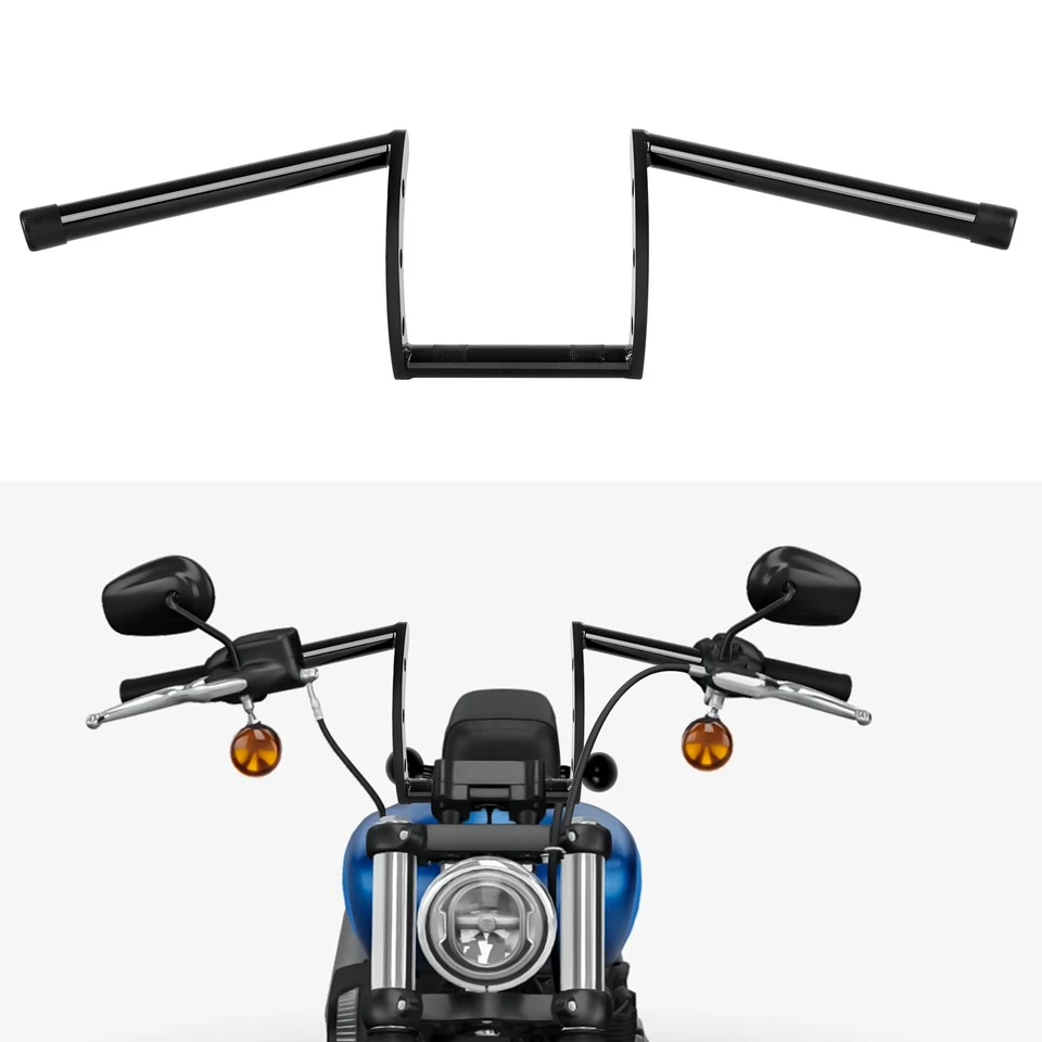 Manillar de EE. UU. Barras Z 1" 25 mm Barra de arrastre para Yamaha V Star 650 1100 1300 Motocicleta Foto 2 de 4