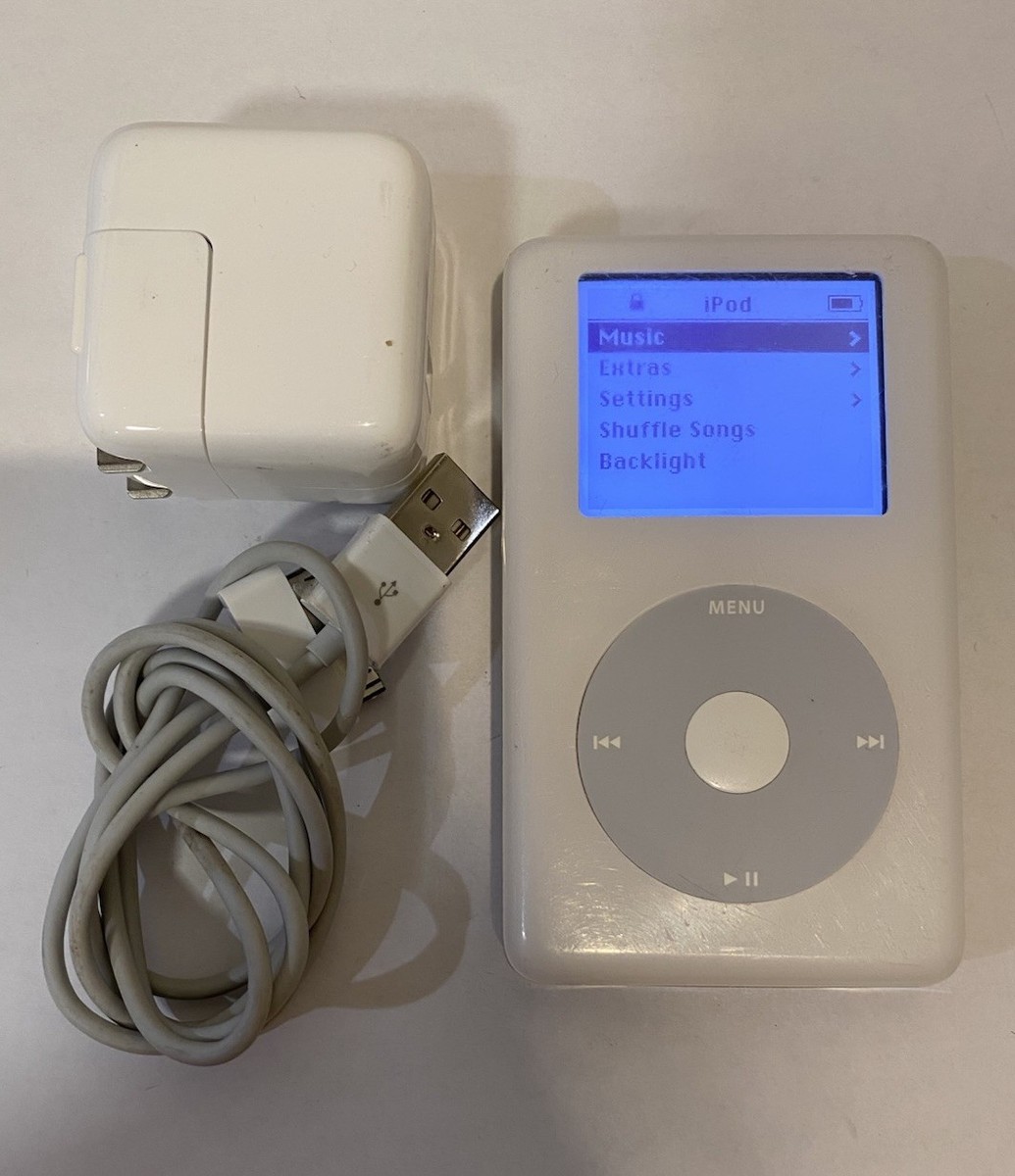 Apple iPod 40GB ホワイト/シルバー Apple iPod classic 4th Generation White (40 GB) for sale