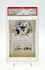 2007 Playoff National Treasures #135 Darrelle Revis Autograph PSA 10