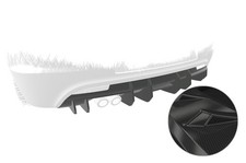 Diffusor | Heckansatz Carbon Optik für VW Scirocco 3 R-Line mit ABE | CSR