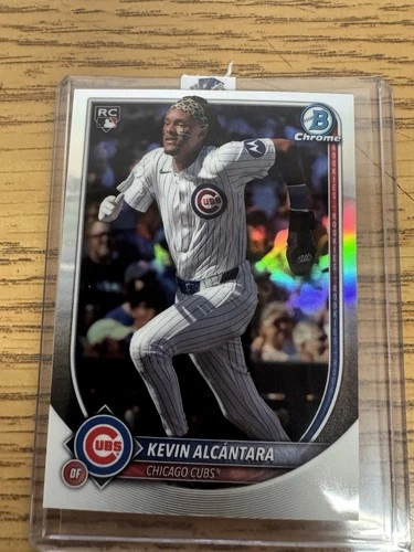 2025 Bowman Chrome - Kevin Alcantara (RC) Image Variation SP #44 Chicago Cubs