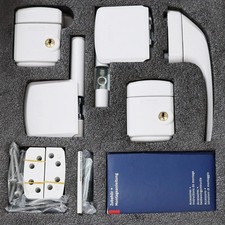 Abus Fenster-Sicherheits-Kit Fenstergriff Riegel Fensterbeschlag Lockzen 5teilig