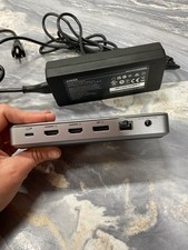 Anker 563 10-in-1 USB-C Docking Station - Gray w/ 180W AC Adapter