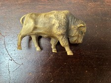 Antique BUFFALO BISON CELLULOID BLOW MOLD TOY VISCOLOID CO.