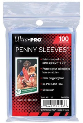 UltraPRO  Soft Trading Card Penny Sleeves (100) - Schutzhüllen für Sammelkarten