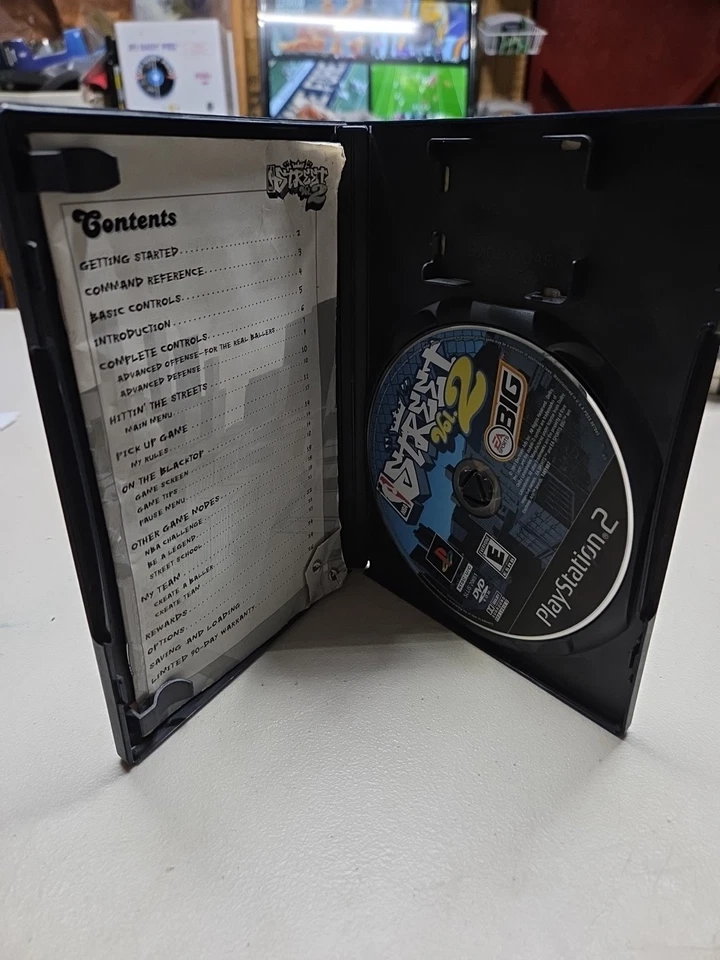 NBA Street Vol. 2 Sony PlayStation 2 PS2 Black Label CIB *Tested* - Image 2 of 4