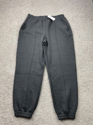 Spanx Air Essentials Brushed Joggers Pants Women's XL Dark Gray Soft New