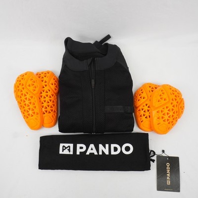 Pando Commando UH Black Lightweight Armored Unisex Motorcycle