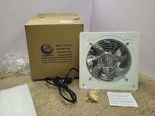 Js Aydomer PQSTK-02 8 inch Exhaust Fan W/ Square Frame 