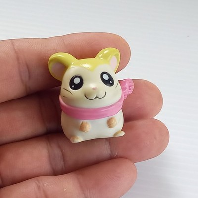 Tottoko Hamtaro Pashmina Figure Epoch 2003 Vintage Y2K HamChan's Pencil Topper
