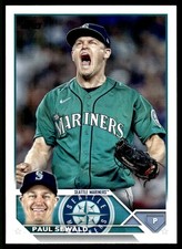 Paul Sewald 2023 Topps #207 Seattle Mariners 33203 Baseball Card
