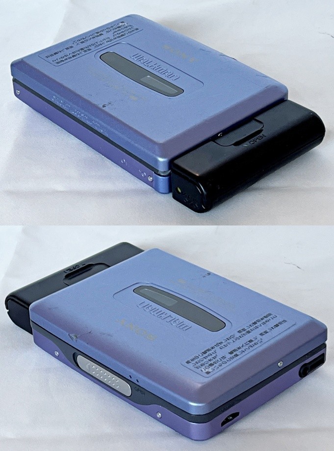 SONY WM-FX822 1995 Walkman W/Battery box Cassette Player Made in