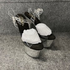 PLEASER Adore 708 Platform Ankle Strap Sandal...