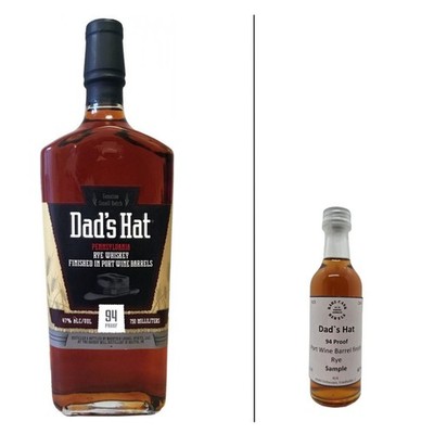 Whisky Sample Dad`s Hat 94 Proof Rye USA Port Wine Cask finish, 5cl