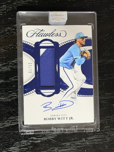 2025 Flawless Bobby Witt Jr. Patch Auto 01/15 #PSS-BWJ