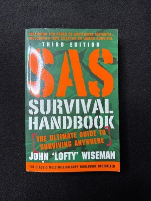 SAS Survival Handbook John Wiseman 2014 Third Edition Ultimate Guide Outdoor