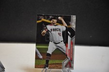 2020 Topps Baseball series 1 base card #222 Andrew Chafin Arizona Diamondbacks