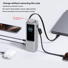 Fallschutz Silikon Hülle für Anker für zolo Powerbank 160,4mm x 56,8mm x 52mm – Bild 6