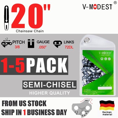 Sega Spezi 50 Cm Catena 3/8 4 Completamente Scalpello Catene - Foto 2