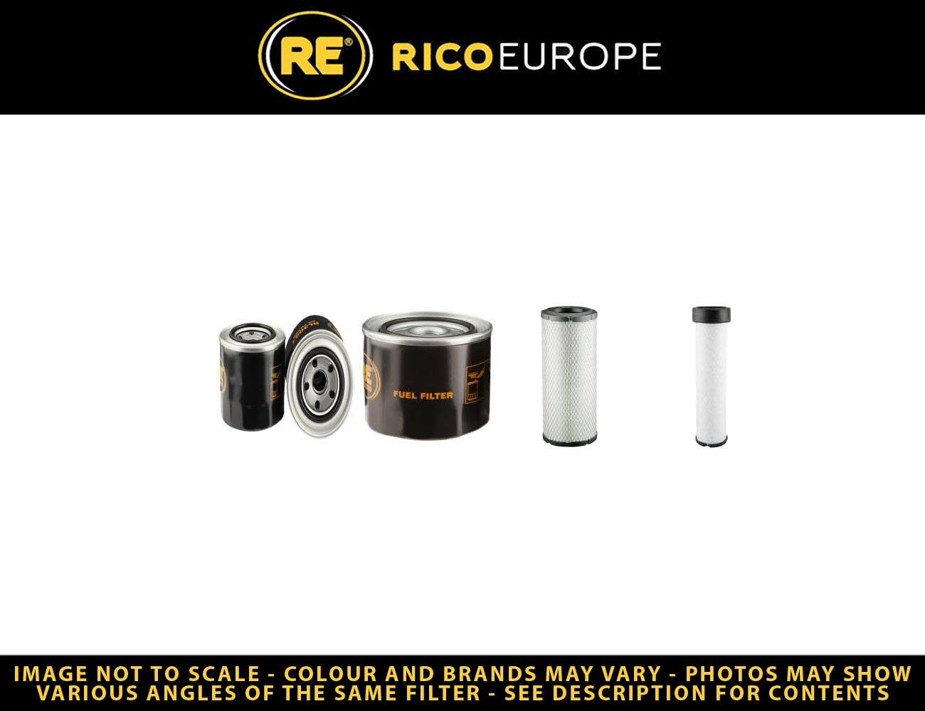 Filter Service Kit Fits KUBOTA M6800 SD Air Oil Fuel w/Kubota V3300 Eng. eBay