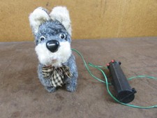 JAPAN VINTAGE BATTERY OPERATED DOG TOY PUPPY YONEZAWA CUTE terrier