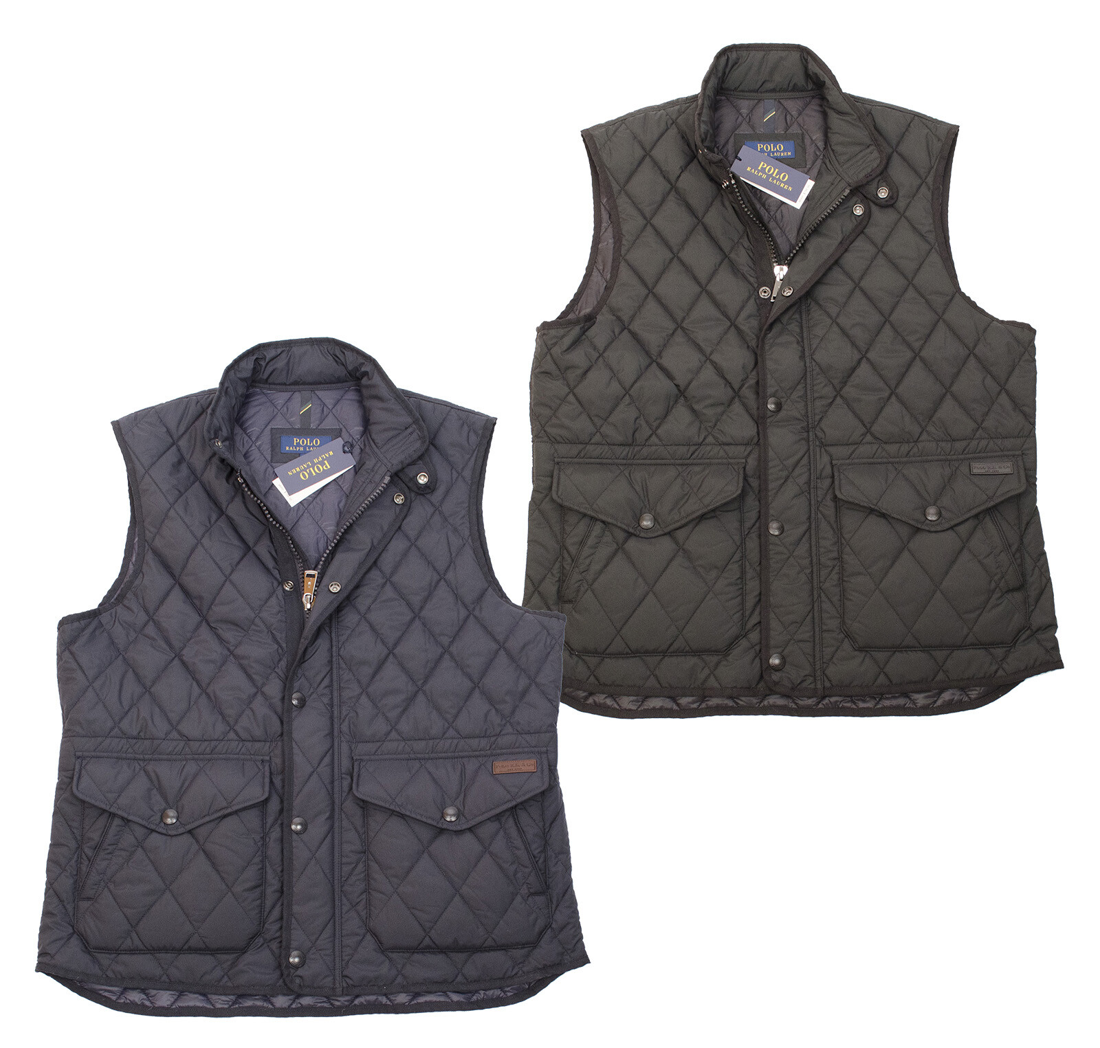 polo ralph lauren men's quilted insulated winter jacket