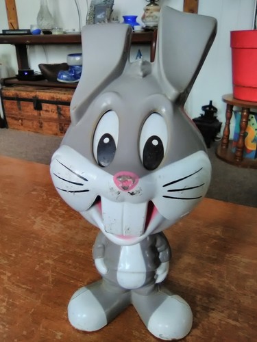 vintage bugs bunny talking pull-string toy 1976 works warner