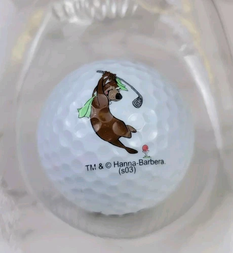 Rare Nike One  Golf Ball - Hannah Barbera  - Yogi Bear 