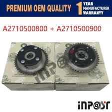New Pair Camshaft Adjusters Intake & exhaust For Mercedes 2710500800 2710500900