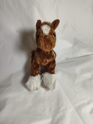 Ty Hoofer Clydesdale Horse Beanie Baby 6” - Picture 2 of 12