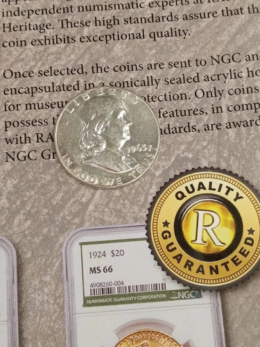 1963 PROOF  SILVER FRANKLIN HALF DOLLAR TP-3916