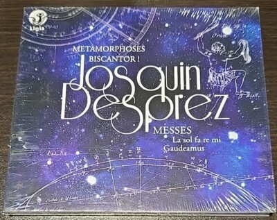 Josquin Desprez Messes La Sol Fa Re Mi Gaudeamus Metamorphoses Biscantor New 