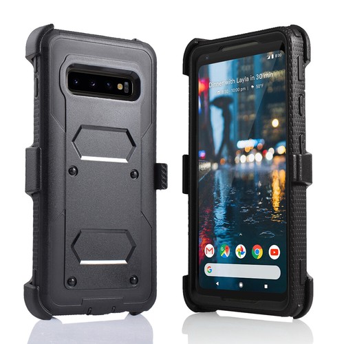 Value Pack+ Samsung Galaxy S10/S10Plus/S10e Shockproof Case w Belt Clip Holster - Bild 2 von 21