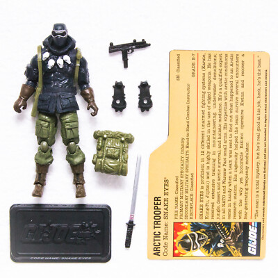 2008 Hasbro G.I. Joe 25th Anniversary SNAKE EYES v35 Figure | 100