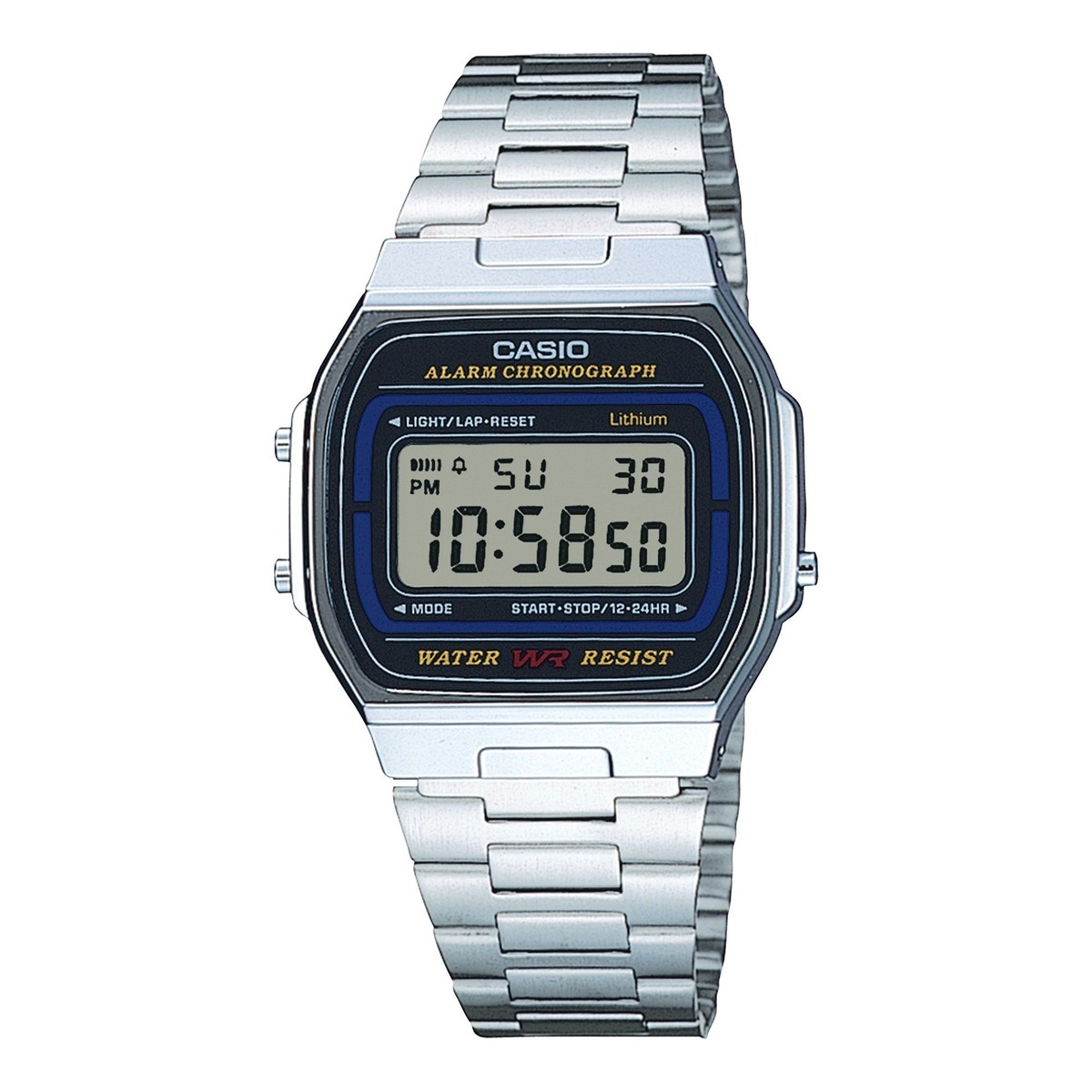 Orologio Unisex Casio Con Cinturino Celeste Trasparente MQ-24S-2BEF