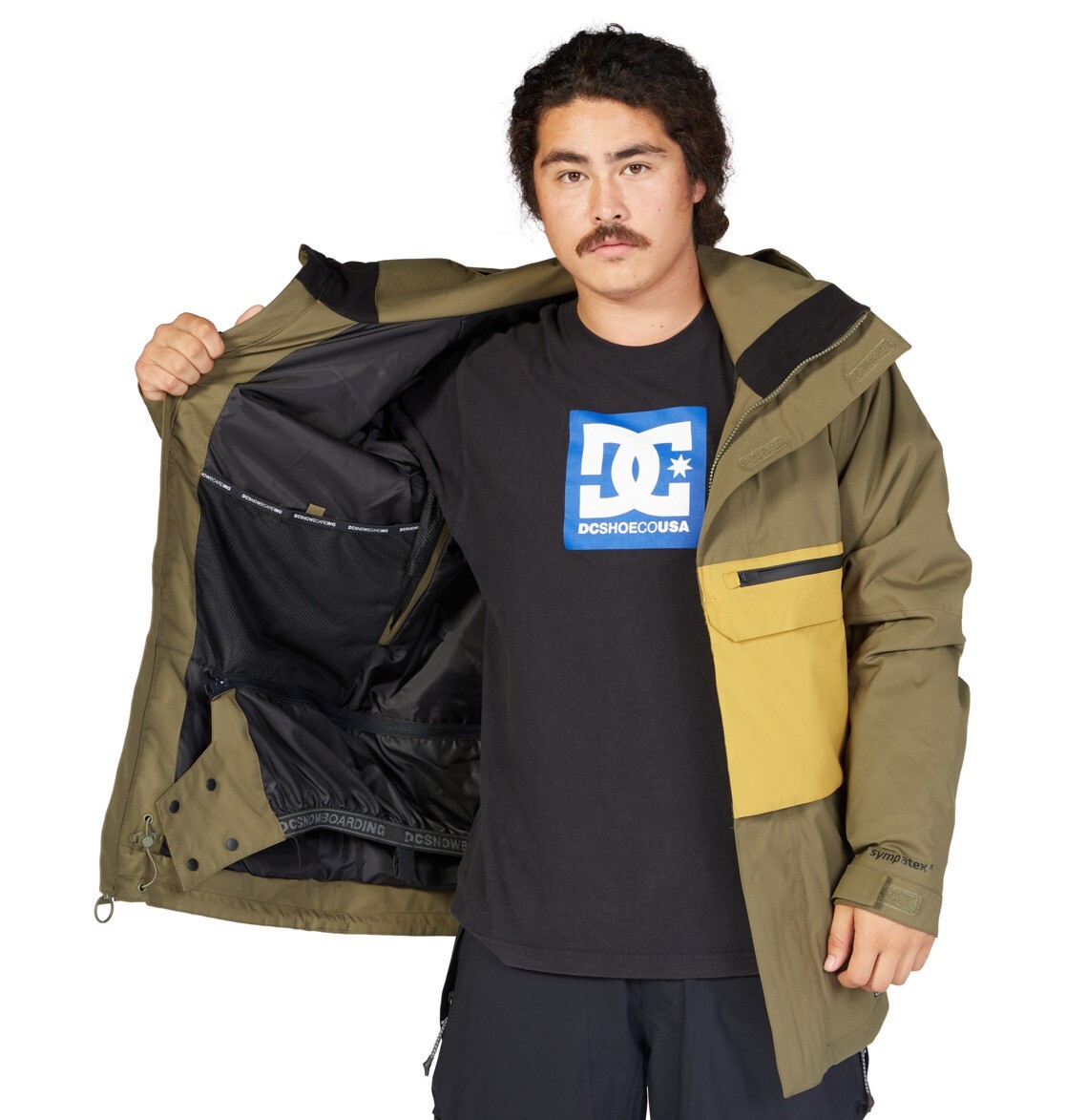 DC Recon 45K Insulated Snowboard Jacket, Men's Medium, Ivy