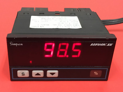 Simpson Hawk II - P/N: H 235-1-0710-1-2-0 - Panel Control
