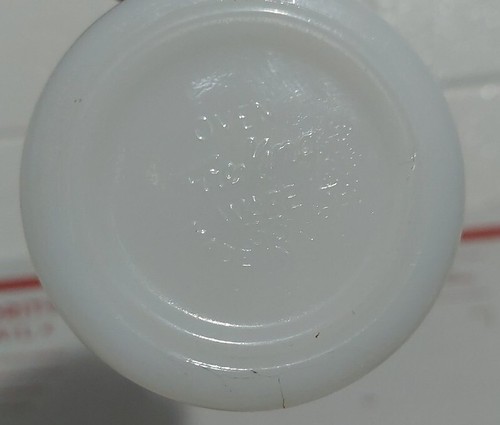 Vintage Fire-King Oven Coffee Time Mug Anytime Suggestion in TAC Milk Glass Rare - Picture 7 of 7