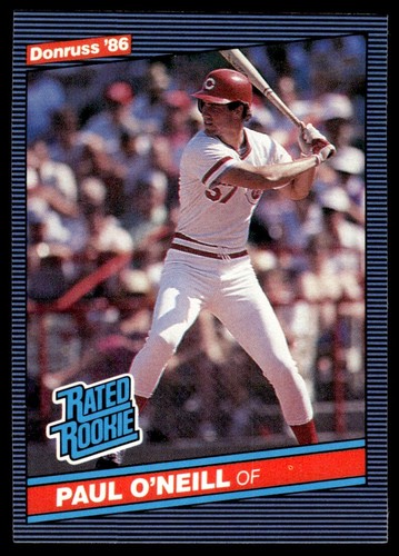 Paul O'Neill #37 1986 Donruss card