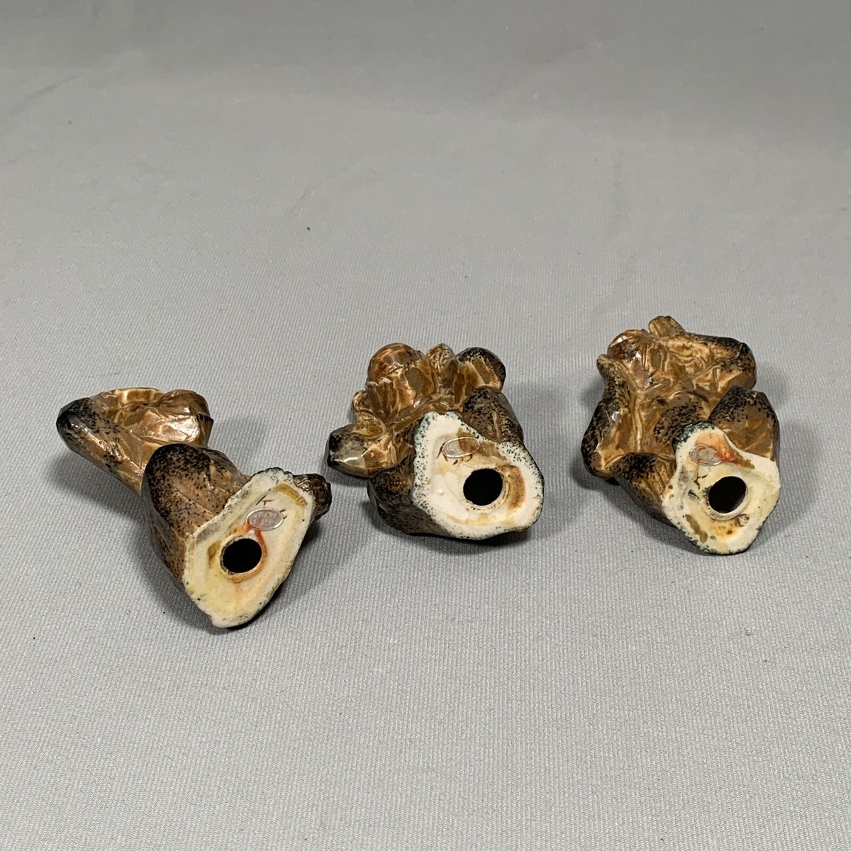 3 Wise Monkeys See Hear Speak No Evil Japan Nice Detail Pottery | eBay