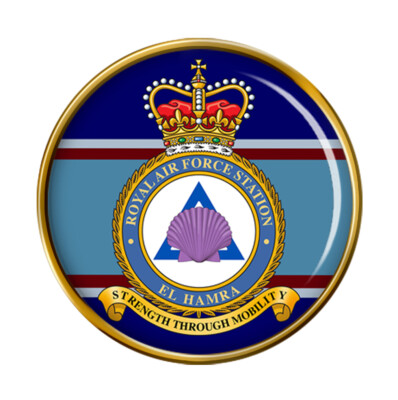 Raf Station El Hamra Anstecker Abzeichen