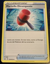 Carta Pokemon Spada e Scudo ITA: MARTELLO DIROMPENTE 159/202 Non Comune