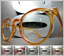 Men's CLASSIC VINTAGE RETRO Style Clear Lens EYE GLASSES FASHION FRAMES 5 Colors